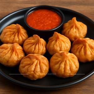 Chicken Fry Momos ( 8 Pcs )