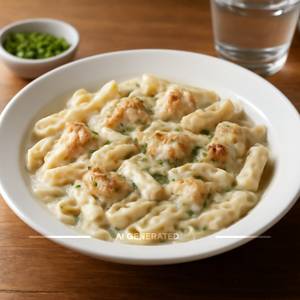 White Sauce Chicken Pasta