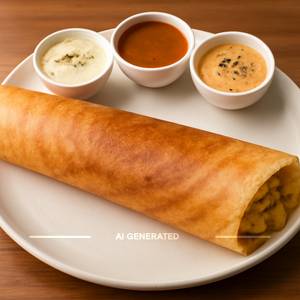 Ghee Roast Masala Dosa