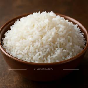Steamed rice