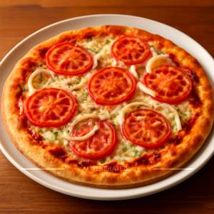 Onion & Tomato Pizza