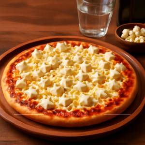 Cheese overload pizza