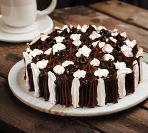 Triple chocolate indulgence exotic cake