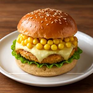 Corn Cheese Burger