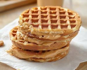 Peanut Butter Cake Waffle