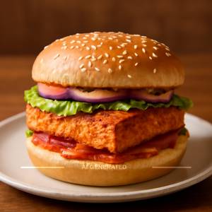 Paneer Spicy Burger