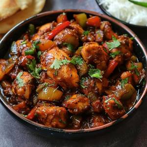 Kadai Chicken Boneless