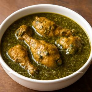 Chicken Sagwala [Palak]