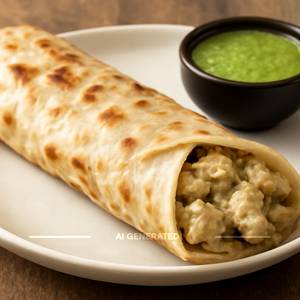 Chicken malai roll