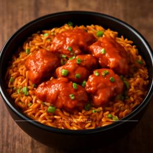 Schezwan Chicken Rice Bowl