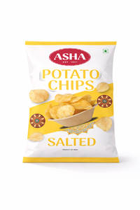 Asha Potato Salted Chips 80Gms