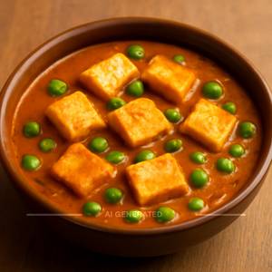 Matar paneer