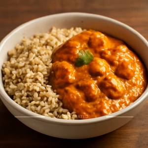 Butter Chicken Rice Bowl