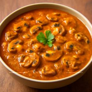 Mushroom masala