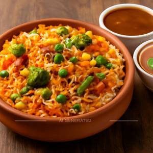 Veg Hyderabadi Biryani