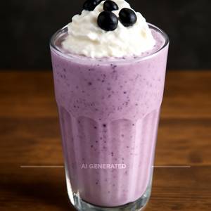 BLACK CURRANT MILKSHAKE
