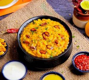 Garlic Tadka Dal Moong Dal Khichdi
