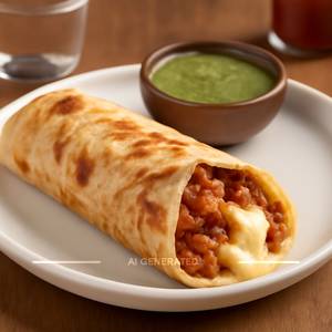 Chicken Tikka Roll With Cheese
