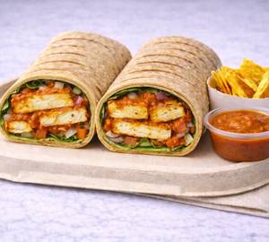 Whole Wheat Tandoori Paneer Wrap    