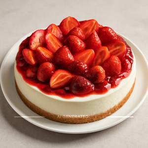 Fresh Strawberry Cheesecake 500 Gm