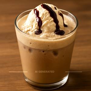 Cold Coffee With Icecream