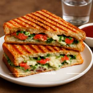 Veg cheese grilled sandwich