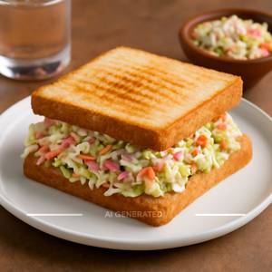 Coleslaw Sandwich