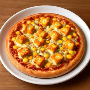 Corn Paneer Pizza [8 inches]