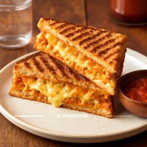 Cheese Schezwan Sandwich