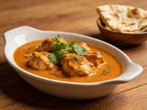 Chicken Butter Masala 2 pcs +2 Lacha Paratha+Salad+Coldrink