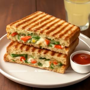 Veg Chesse Grilled Sandwich