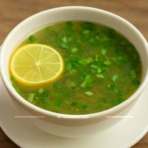 Lemon Coriander Soup