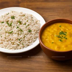 Jeera Rice And Dal Fry