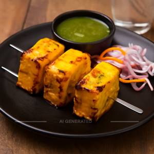 Zafrani pneer tikka (Pack of 2)