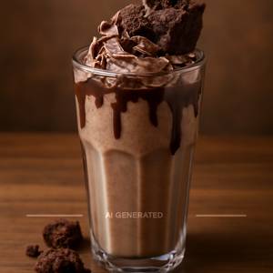 Brownie Blast Milk Shake