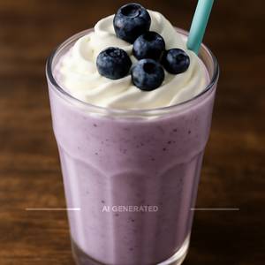 Blueberry Milkshake