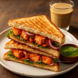 Paneer Tikka Sandwich
