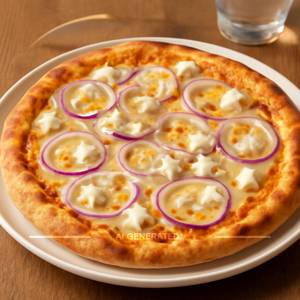 Cheese And Onion Pizza