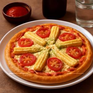 Baby Corn Pizza
