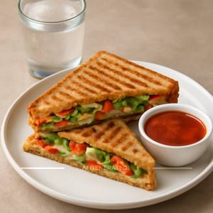 Veg Grilled Sandwich [Serves 1]
