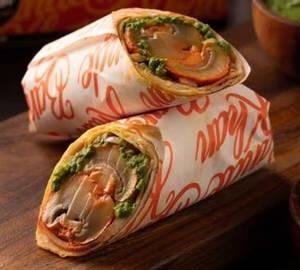 Mushroom masala roll