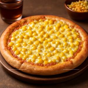 Corn Cheese Pizza                                    