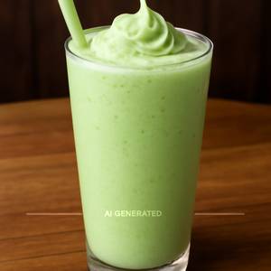 Green apple shake