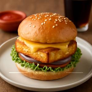 Paneer Cheese Burger