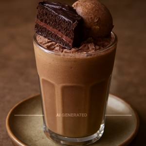Belgium chocolate milkshake