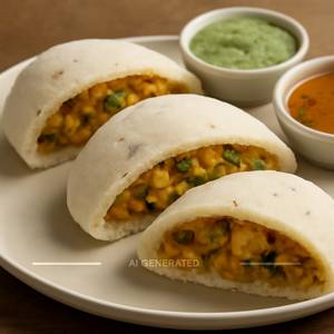 Stuffed Idli