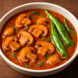 Mushroom Mirchi Masala