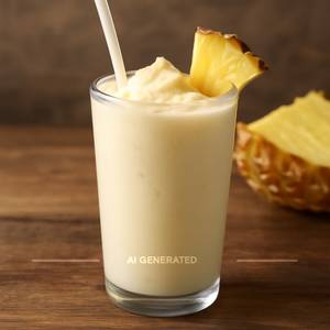 Pineapple Milk Shake