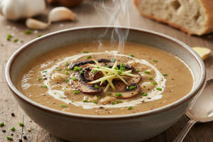 Garlic Mushroom & Ginger