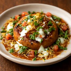 Aloo Tikki Chaat
